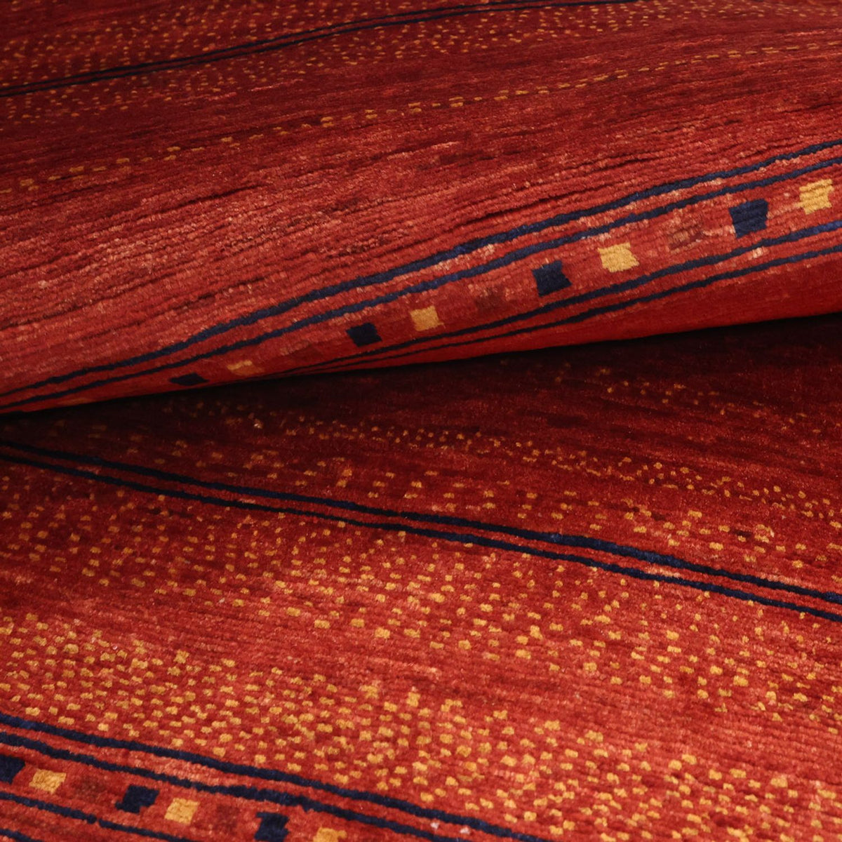 Dywan Gabbeh - Kashkuli perski - 129 x 103 cm - wielokolorowy