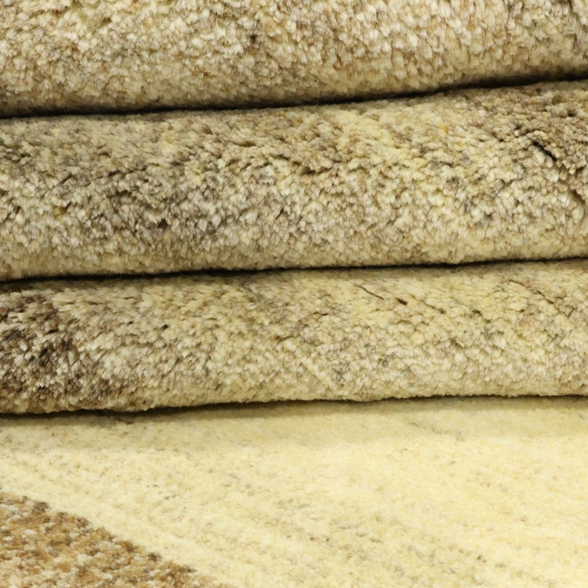 Dywan Gabbeh - perski - 329 x 247 cm - ciemny beż