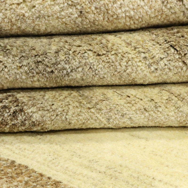 Dywan Gabbeh - perski - 329 x 247 cm - ciemny beż