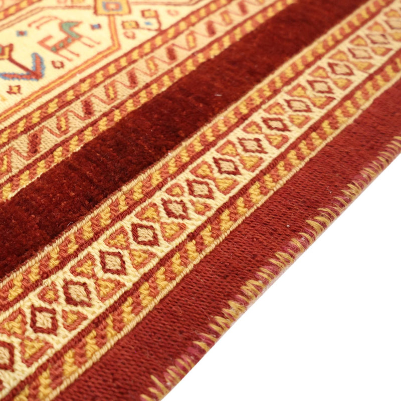 Dywan Kelim - Orientalny - 155 x 111 cm - wielokolorowy