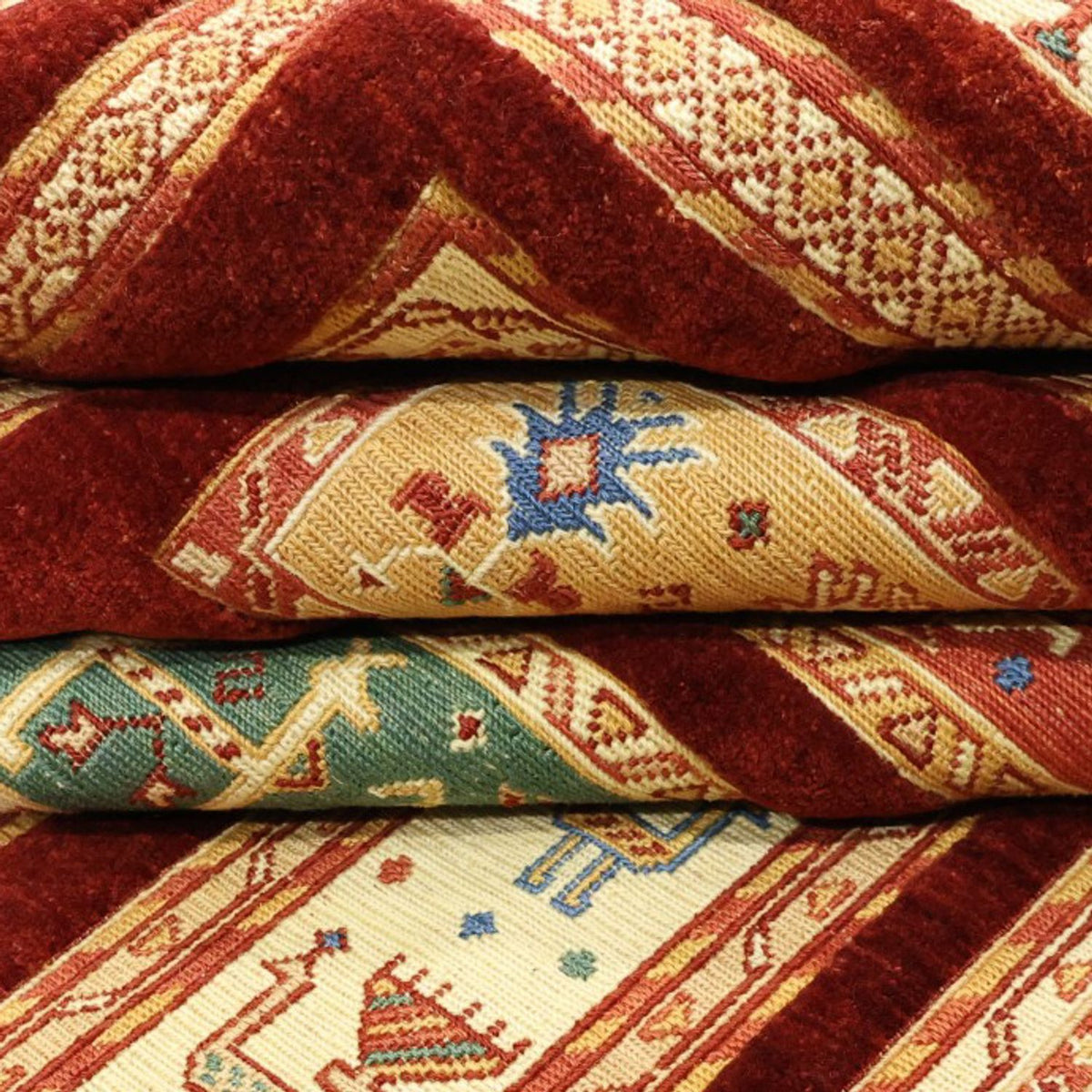 Dywan Kelim - Orientalny - 225 x 175 cm - wielokolorowy