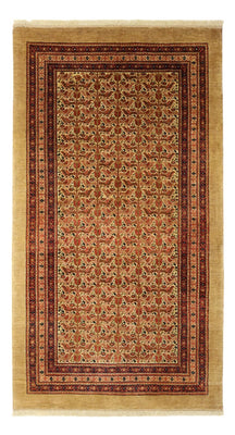 Biegacz Dywan Gabbeh - Loribaft Perski - 187 x 103 cm - brązowy