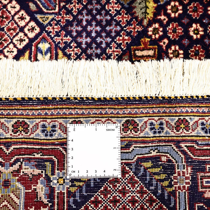 Dywan perski - Keshan - 215 x 140 cm - ciemnoniebieski