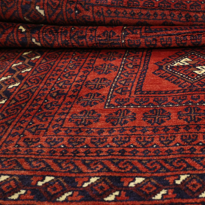 Dywan beludżycki - 188 x 109 cm - ciemna czerwień