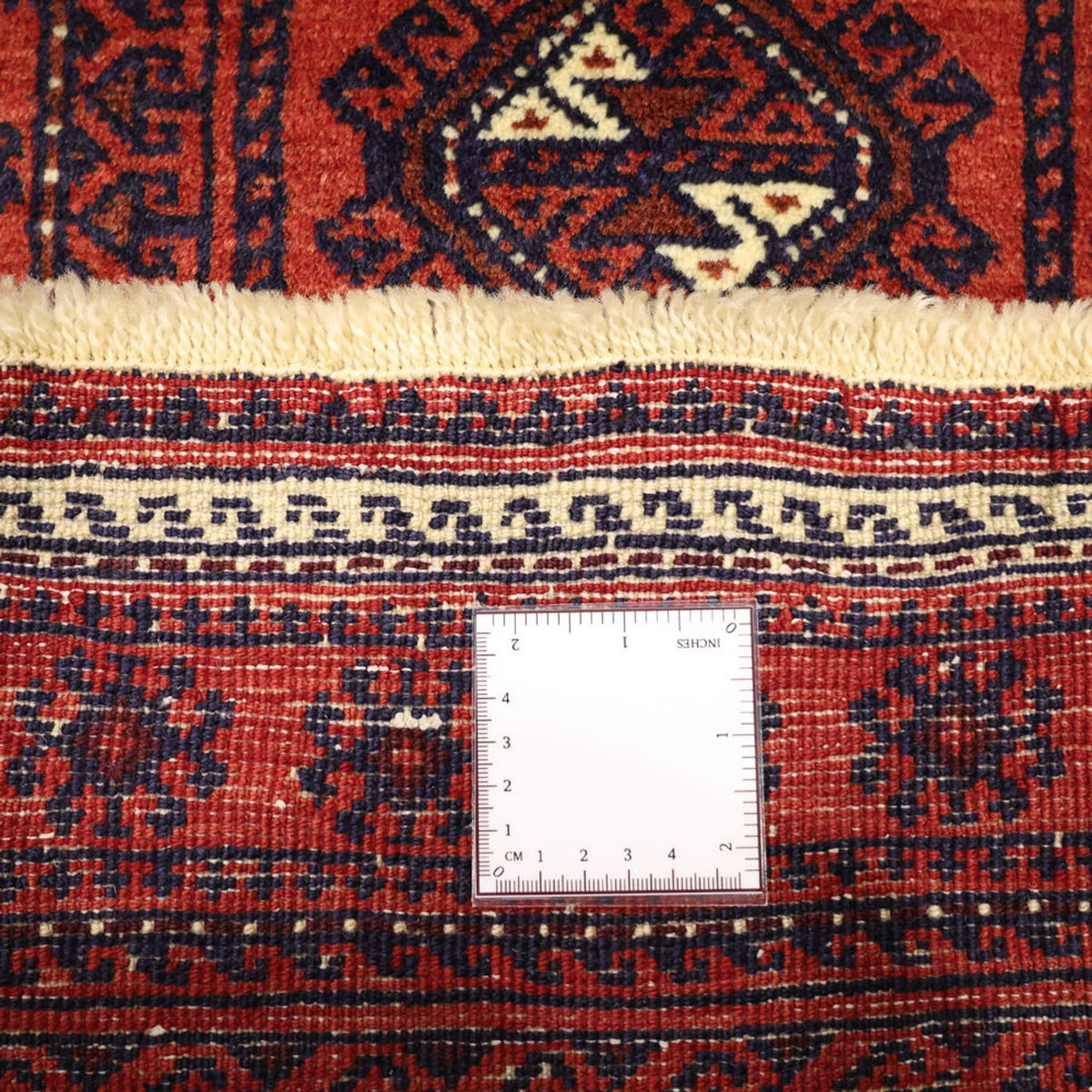 Dywan beludżycki - 188 x 109 cm - ciemna czerwień