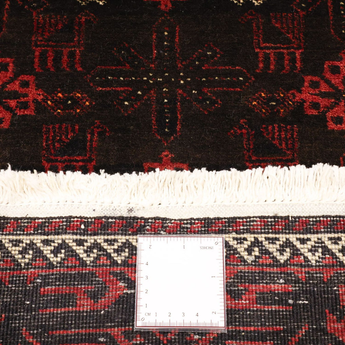 Dywan beludżycki - 190 x 107 cm - ciemna czerwień