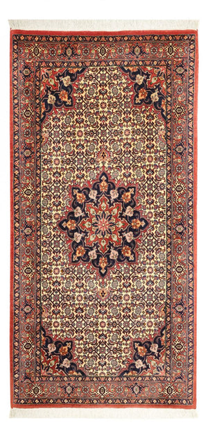 Dywan perski - Bijar - 140 x 70 cm - ciemny beż