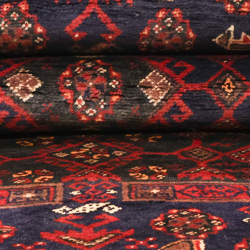 Biegacz Dywan beludżycki - 194 x 101 cm - ciemna czerwień