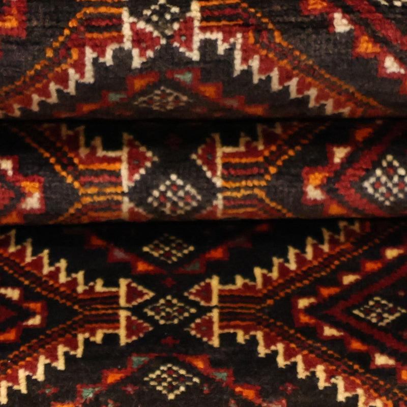 Biegacz Dywan beludżycki - 195 x 98 cm - ciemna czerwień