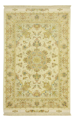 Dywan perski - Tabriz - Premium - Naszyjnik z jedwabiu - 160 x 97 cm - piaskowy