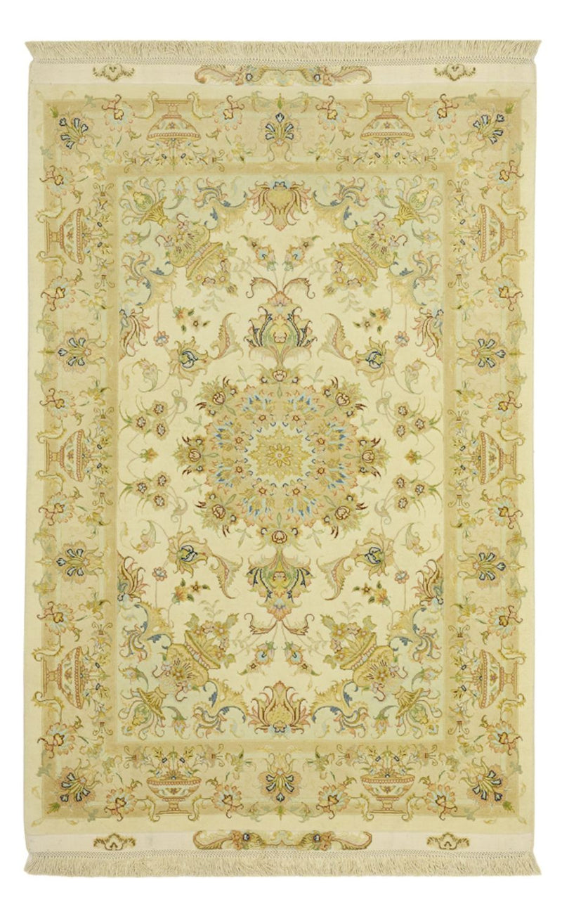 Dywan perski - Tabriz - Premium - Naszyjnik z jedwabiu - 160 x 97 cm - piaskowy
