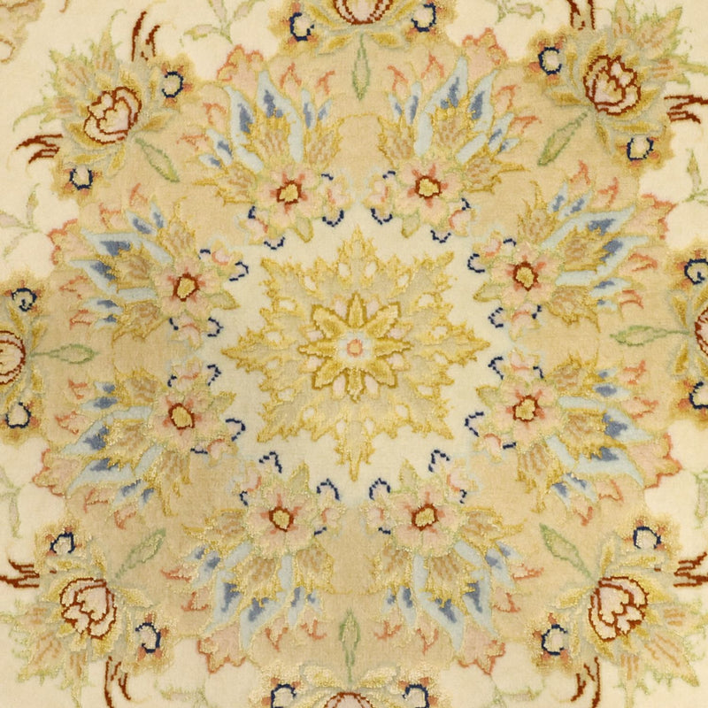 Dywan perski - Tabriz - Premium - Naszyjnik z jedwabiu - 160 x 97 cm - piaskowy