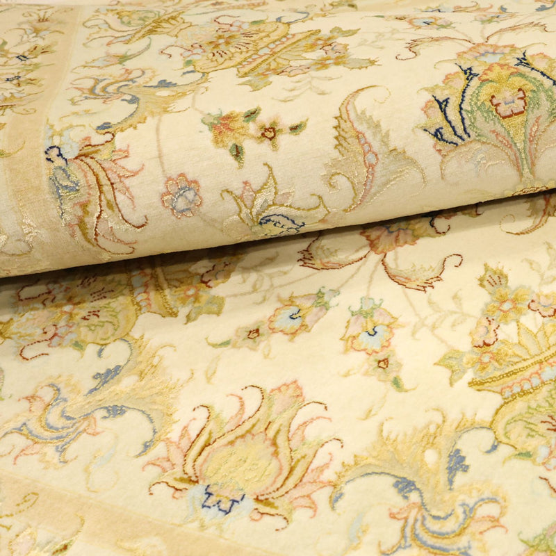 Dywan perski - Tabriz - Premium - Naszyjnik z jedwabiu - 160 x 97 cm - piaskowy