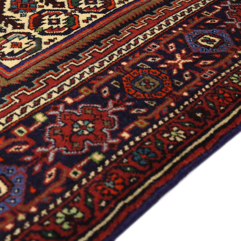 Perski dywan - Nomadyczny - 152 x 102 cm - ciemna czerwień