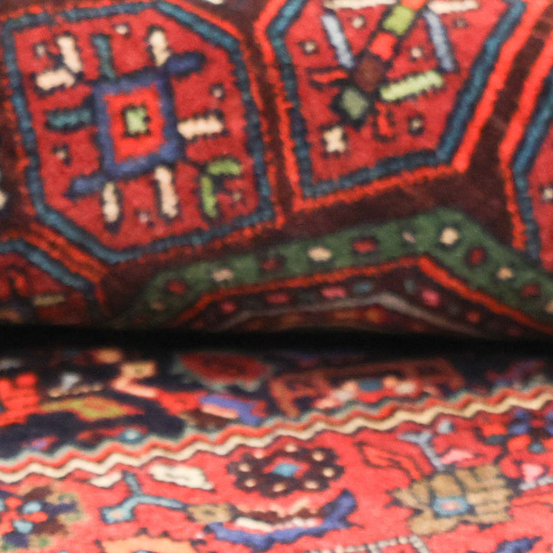 Perski dywan - Nomadyczny - 152 x 102 cm - ciemna czerwień