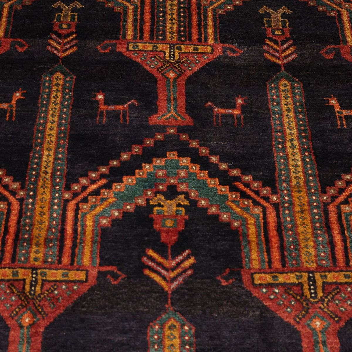 Biegacz Dywan beludżycki - 274 x 125 cm - ciemnoniebieski