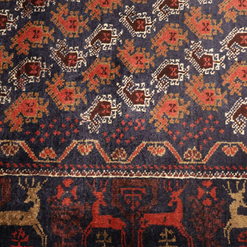 Biegacz Dywan beludżycki - 210 x 110 cm - wielokolorowy