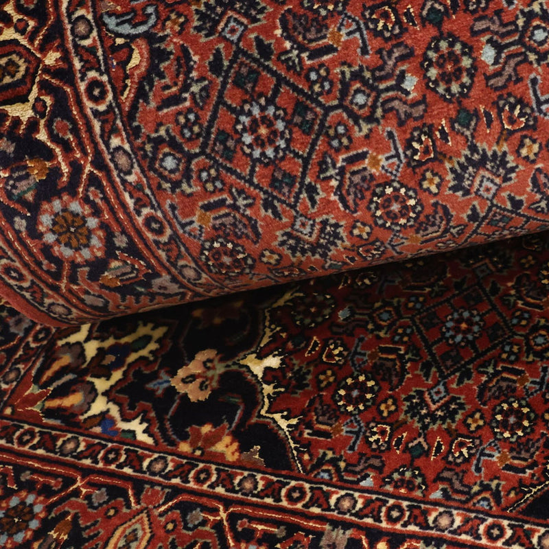 Dywan perski - Bijar - Royal - 150 x 70 cm - ciemna czerwień