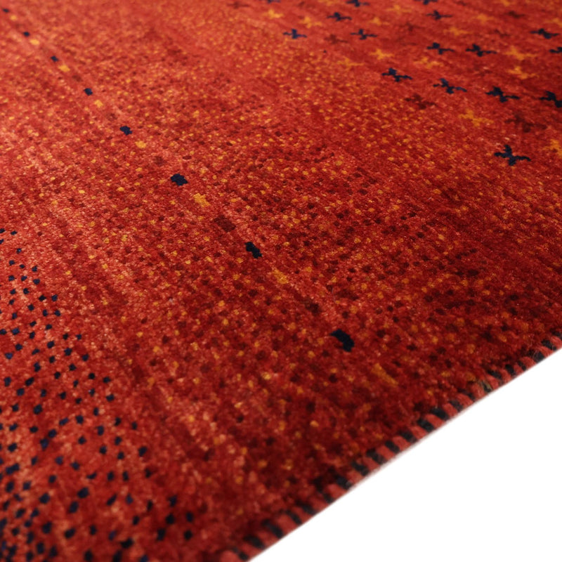 Dywan Gabbeh - Kashkuli perski kwadratowy  - 116 x 102 cm - wielokolorowy