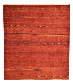 Dywan Gabbeh - Kashkuli perski kwadratowy  - 112 x 102 cm - wielokolorowy