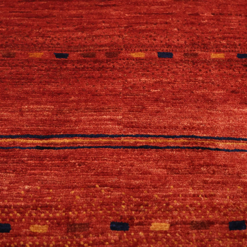 Dywan Gabbeh - Kashkuli perski kwadratowy  - 112 x 102 cm - wielokolorowy