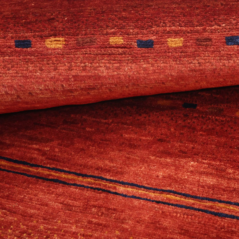 Dywan Gabbeh - Kashkuli perski kwadratowy  - 112 x 102 cm - wielokolorowy