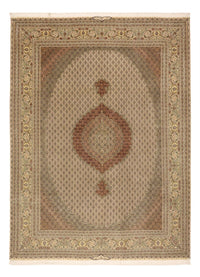 Dywan perski - Tabriz - Królewski - Royal - 336 x 252 cm - taupe