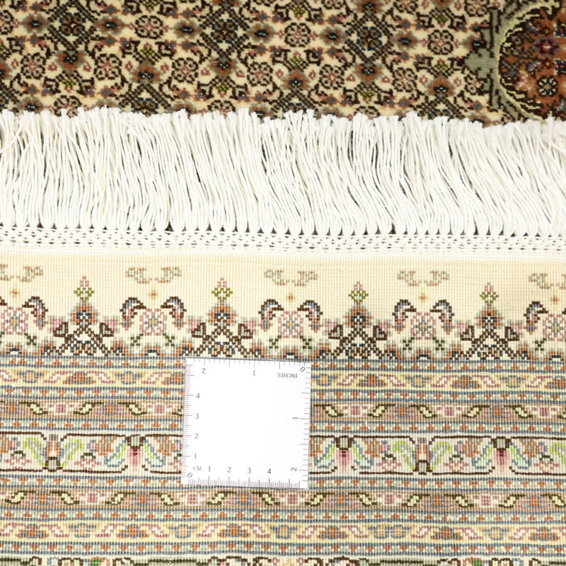 Dywan perski - Tabriz - Królewski - Royal - 336 x 252 cm - taupe