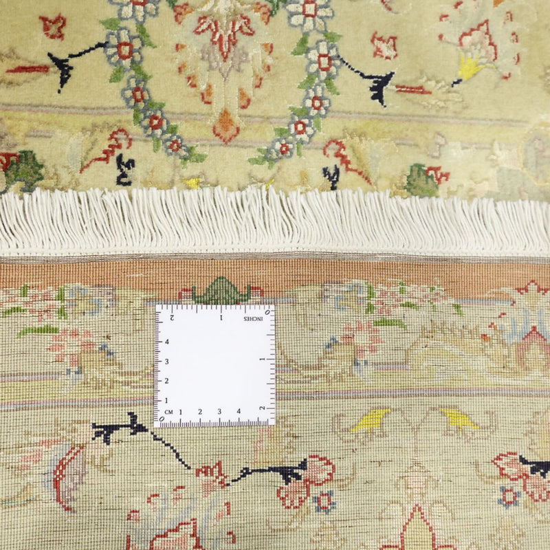 Dywan perski - Tabriz - Królewski - Royal - 188 x 153 cm - piaskowy