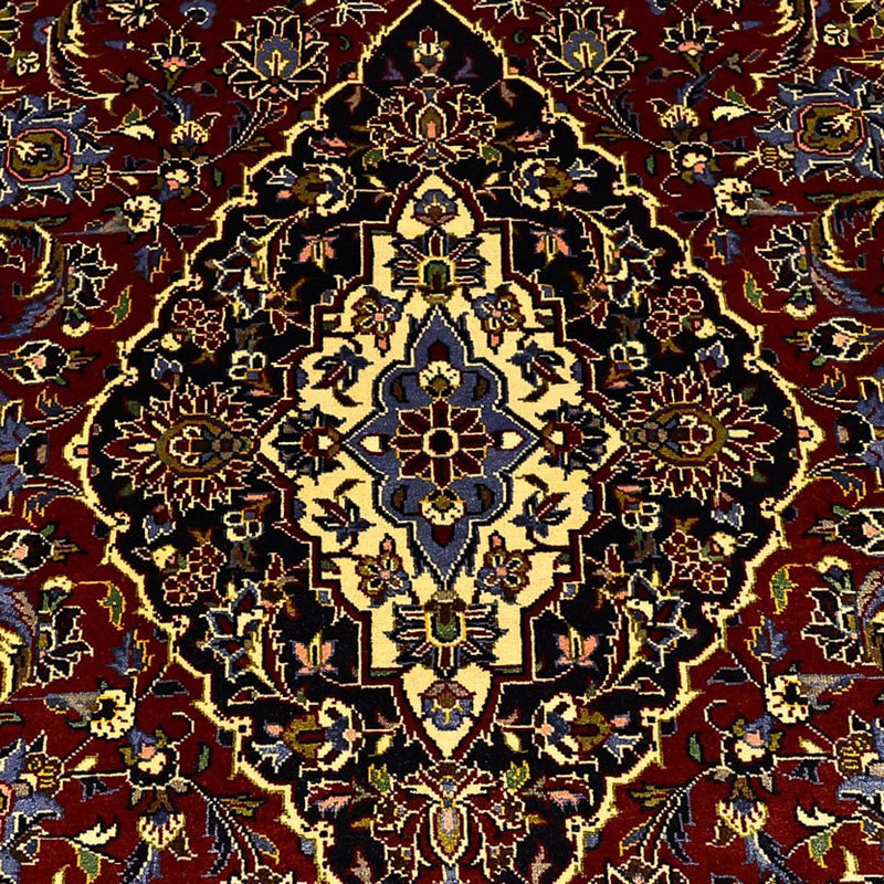 Dywan perski - Keshan - 222 x 144 cm - czerwony