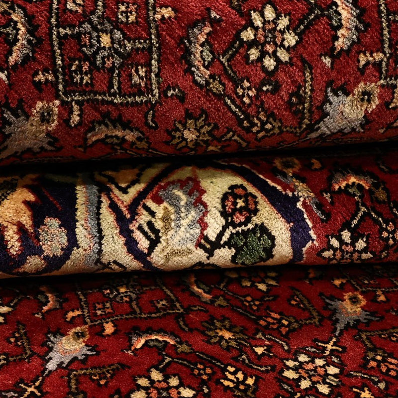 Dywan perski - Bijar - 217 x 144 cm - czerwony