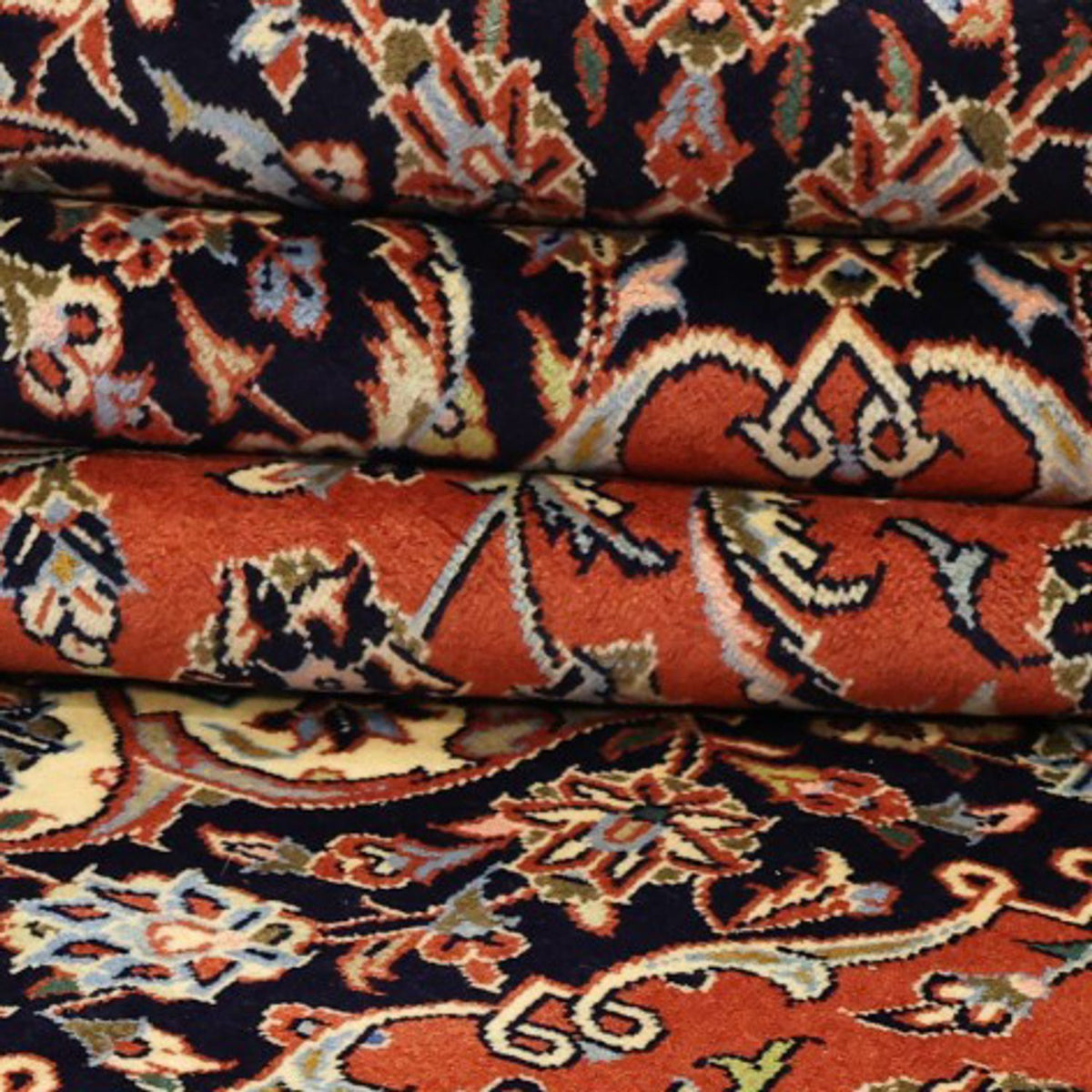 Dywan perski - Keshan - 352 x 244 cm - czerwony