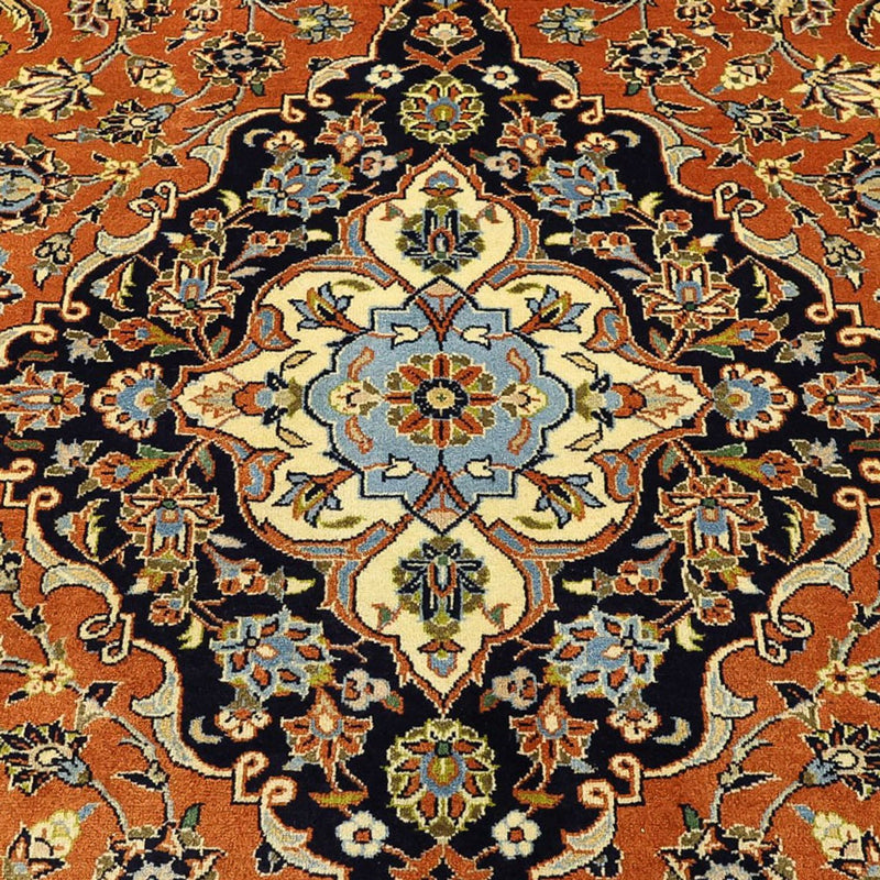 Dywan perski - Keshan - 347 x 251 cm - jasna czerwień