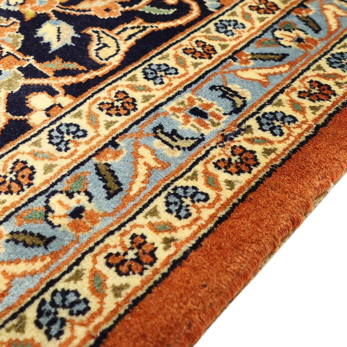 Dywan perski - Keshan - 347 x 251 cm - jasna czerwień