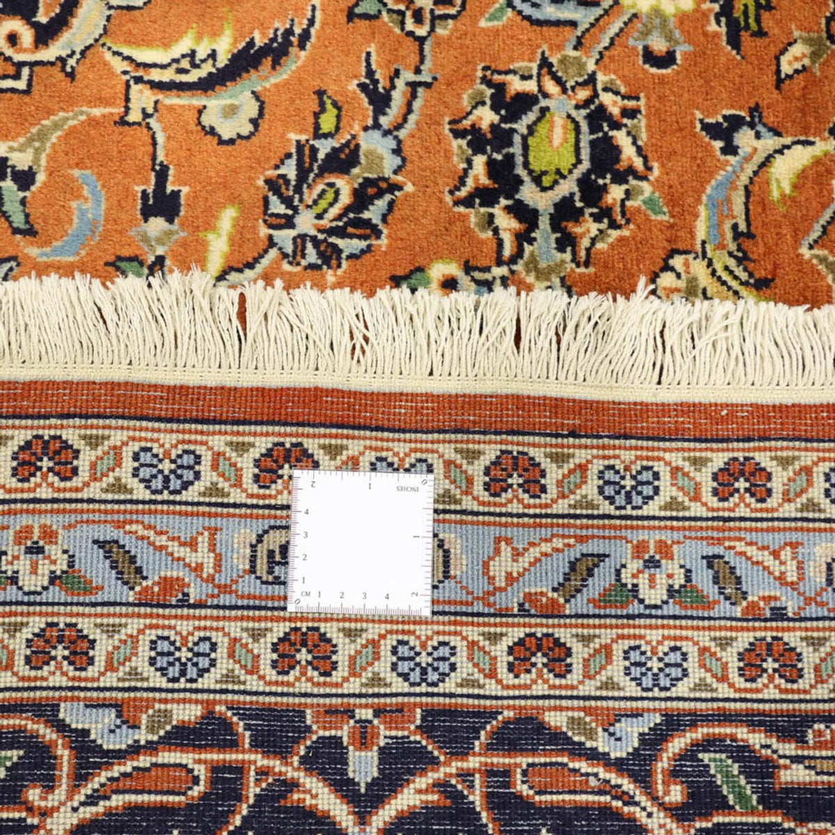 Dywan perski - Keshan - 347 x 251 cm - jasna czerwień