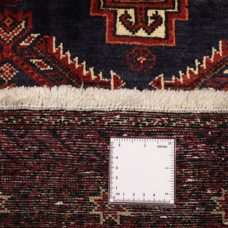 Dywan beludżycki - 192 x 105 cm - ciemna czerwień