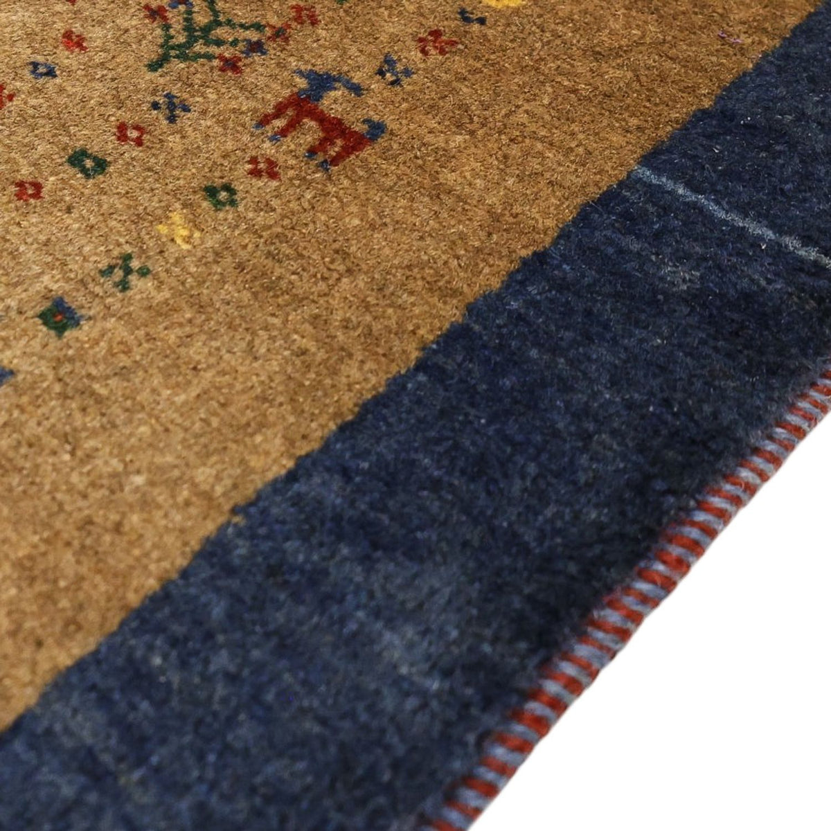 Dywan Gabbeh - Kashkuli perski - 184 x 121 cm - czerwony