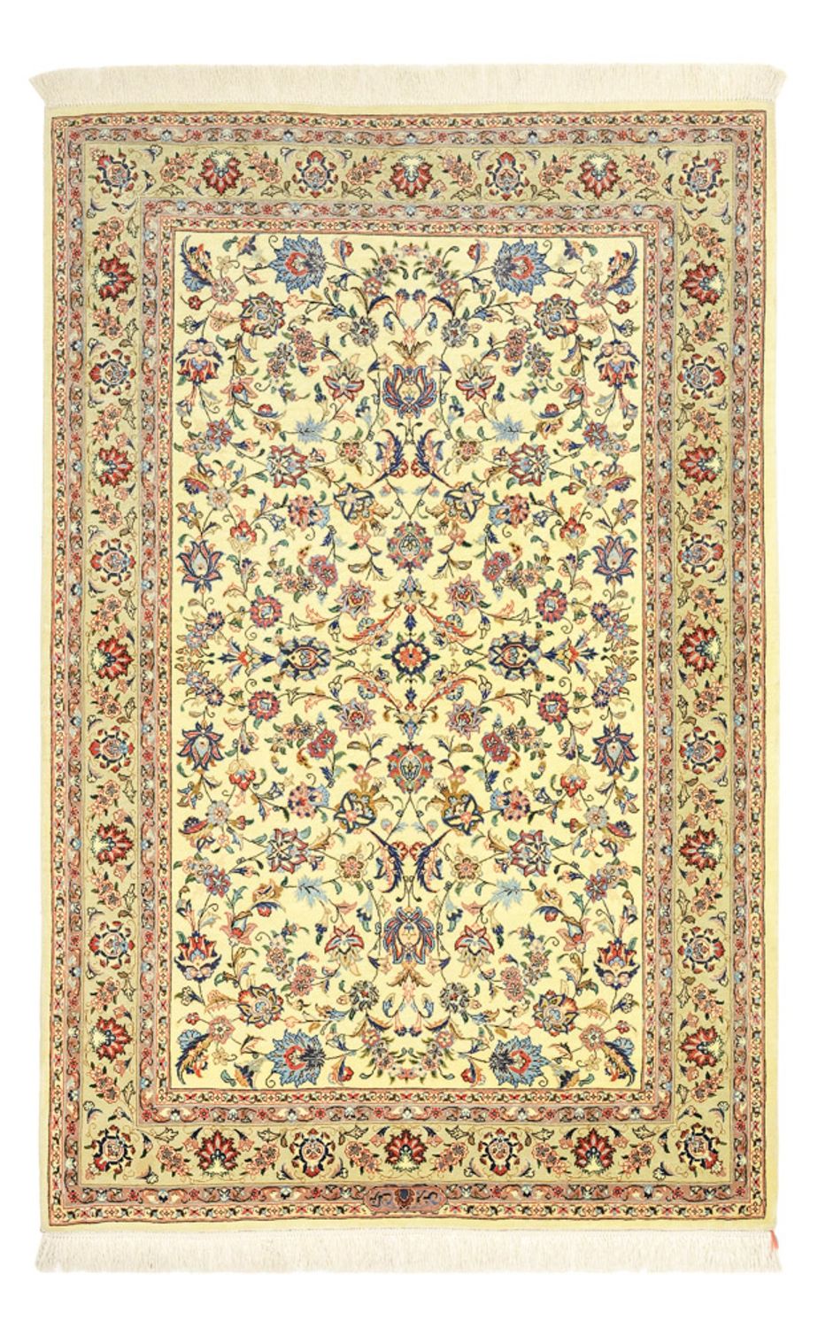 Dywan perski - Isfahan - Premium - 153 x 100 cm - beżowy