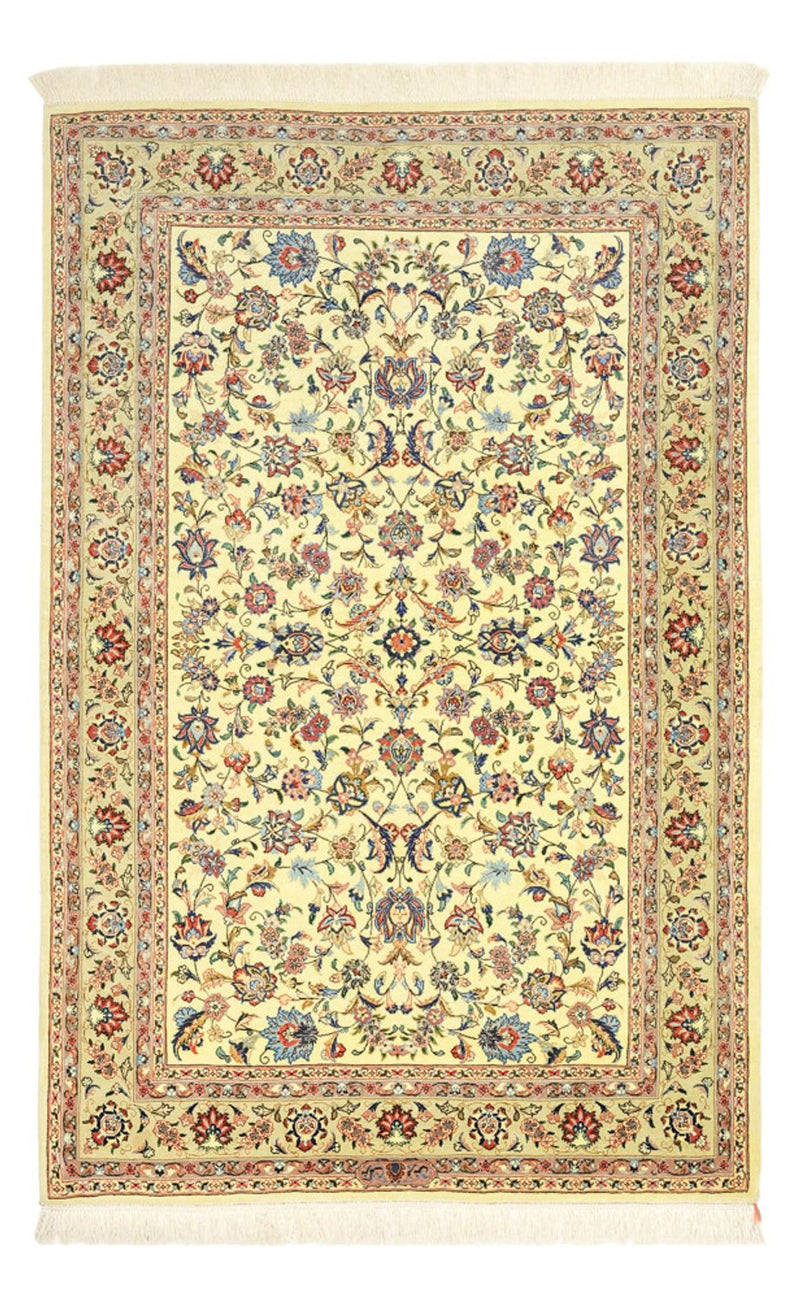 Dywan perski - Isfahan - Premium - 153 x 100 cm - beżowy