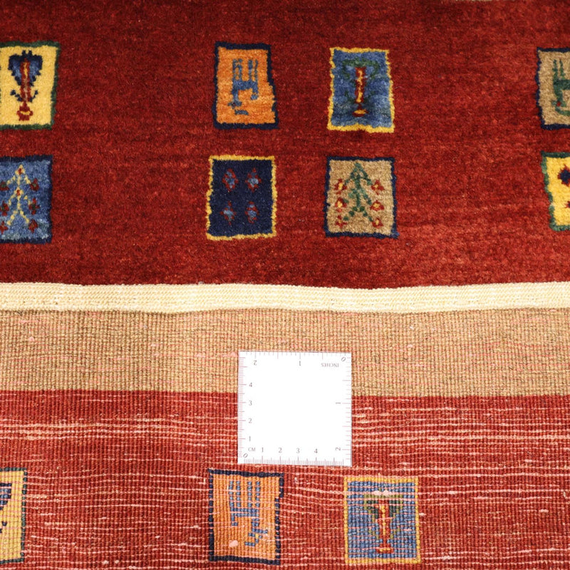 Dywan Gabbeh - Loribaft Perski - 158 x 108 cm - wielokolorowy