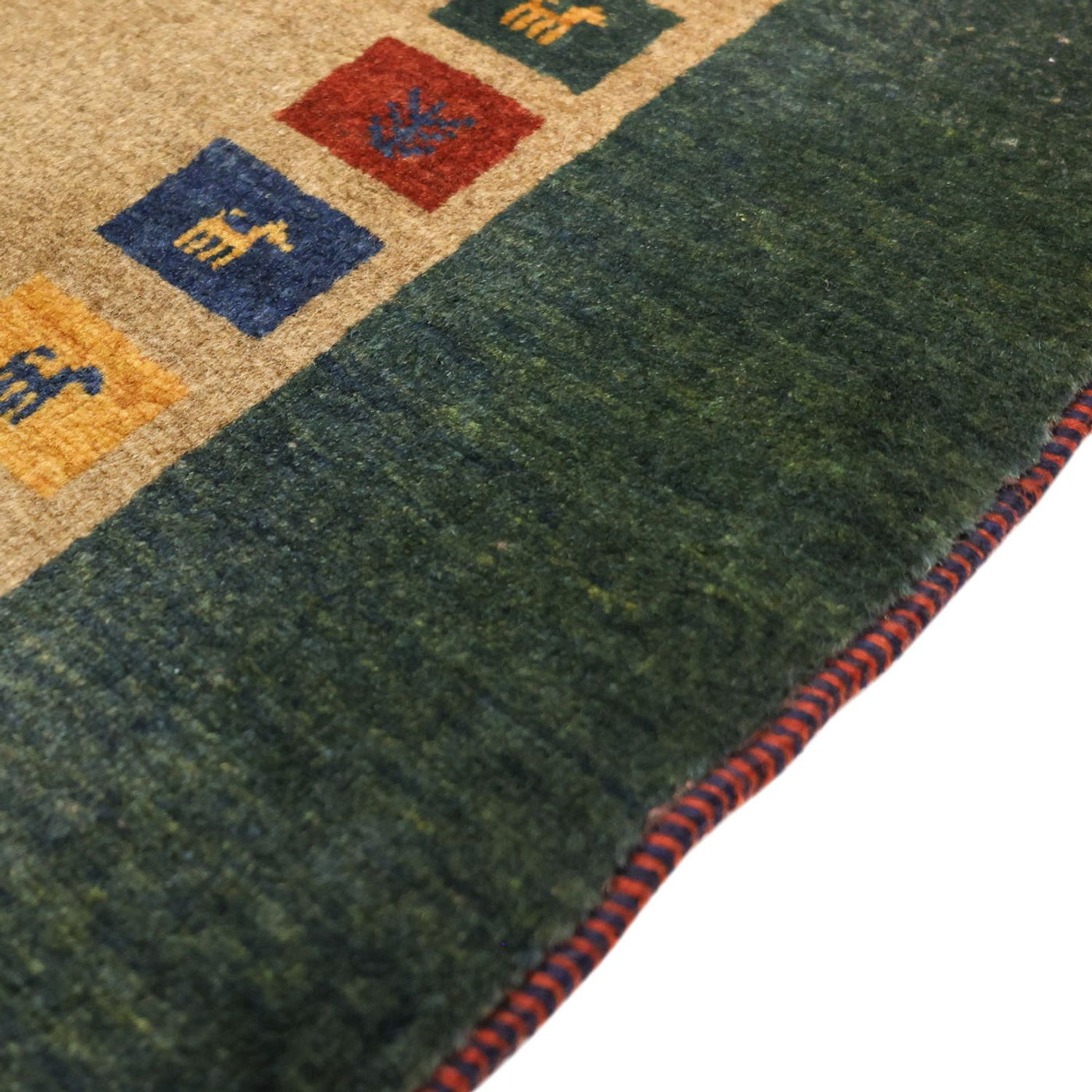 Loribaft Dywan 128x86cm - Perserteppich Wollteppich