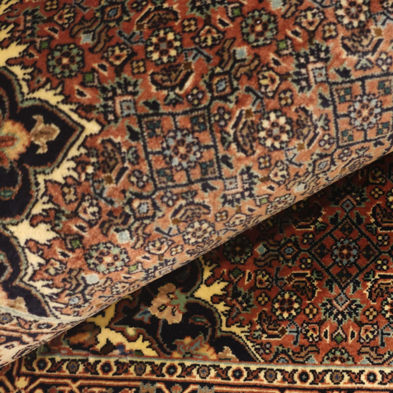 Dywan perski - Bijar - 133 x 73 cm - ciemny beż