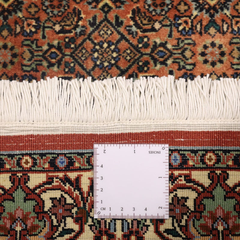 Dywan perski - Bijar - 144 x 71 cm - ciemny beż