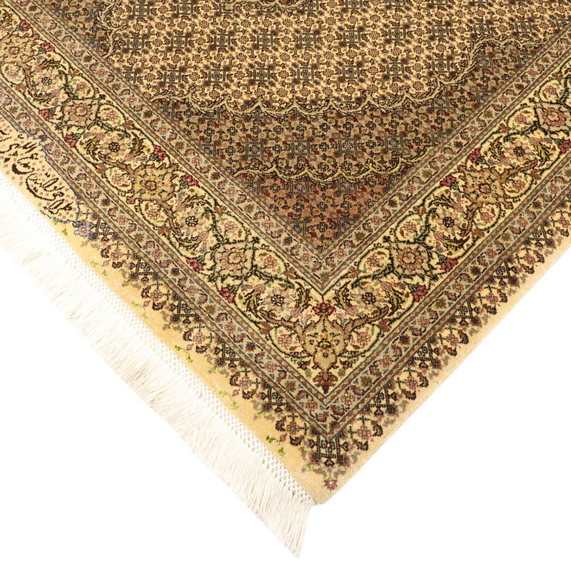 Dywan perski - Tabriz - Królewski - Royal - 150 x 103 cm - piaskowy