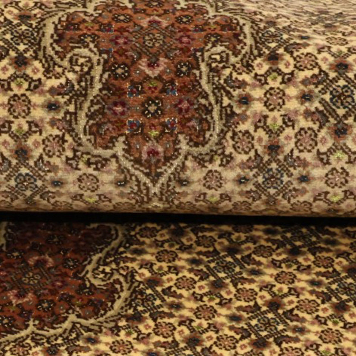 Dywan perski - Tabriz - Królewski - Royal - 150 x 103 cm - piaskowy