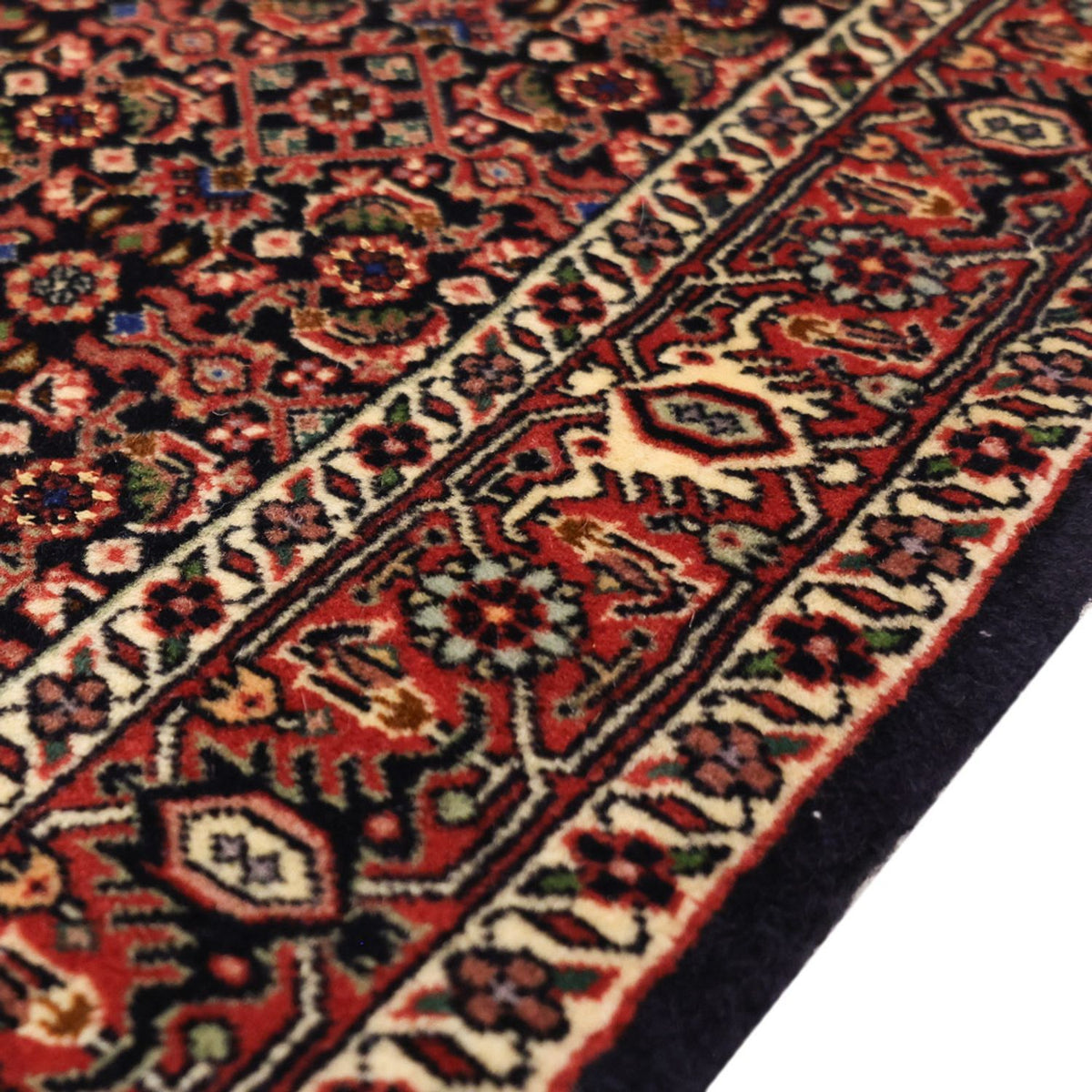 Dywan perski - Bijar - 146 x 90 cm - ciemny beż