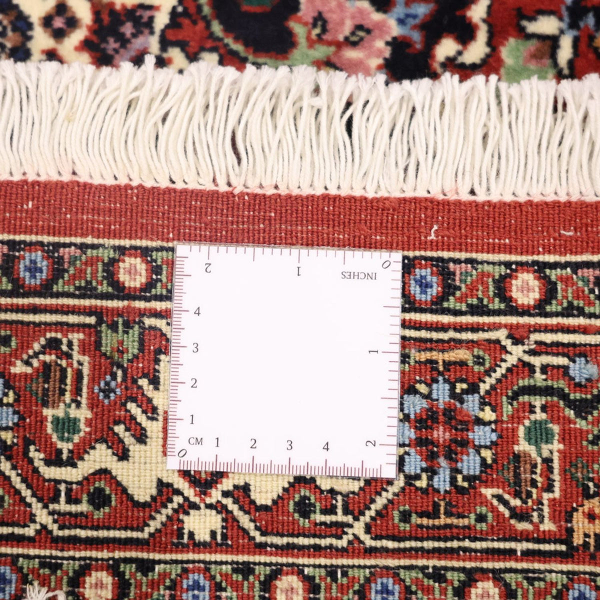 Dywan perski - Bijar - 137 x 72 cm - ciemny beż