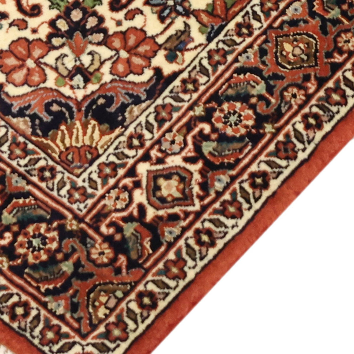 Dywan perski - Bijar - 141 x 89 cm - ciemny beż