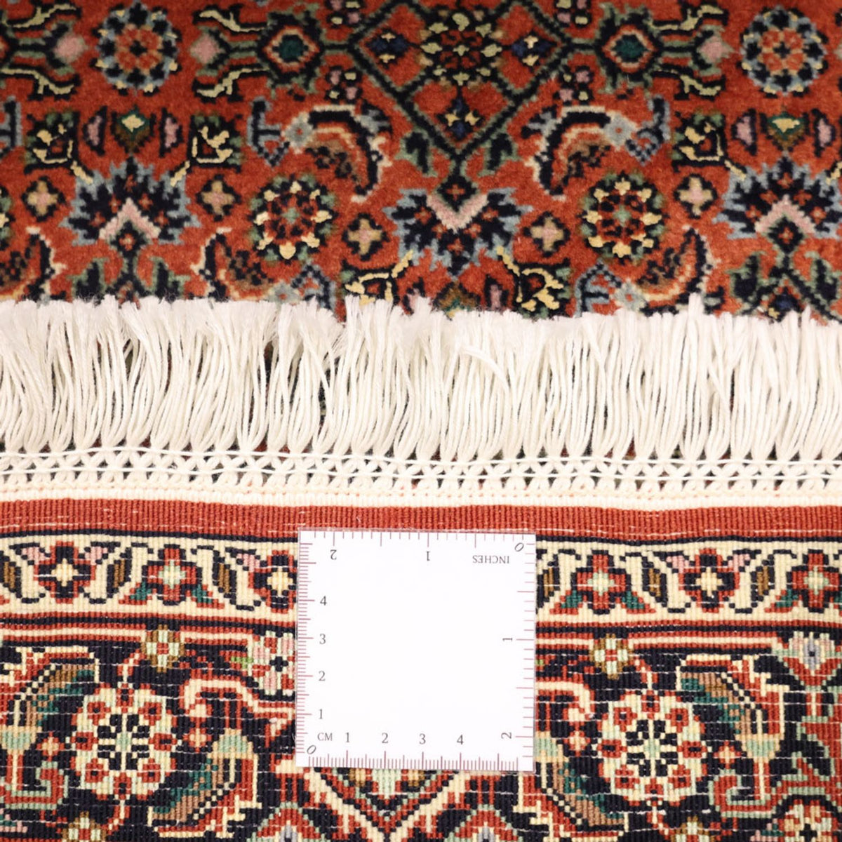 Dywan perski - Bijar - 141 x 89 cm - ciemny beż