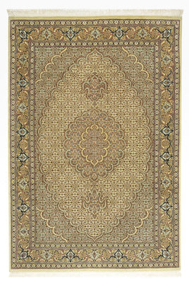 Dywan perski - Tabriz - 148 x 102 cm - piaskowy